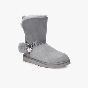 Ugg Classic Mini Charms Klassiska Stövlar Dam Grå (620438YFV)